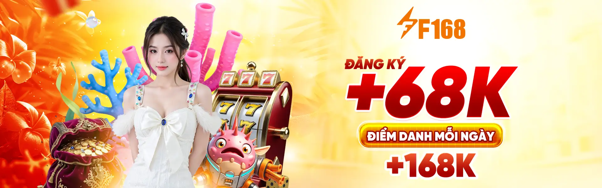 Cổng giải trí F168 chính thức